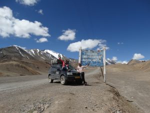 Hoogste punt Pamir Highway - Ak Baital Pass