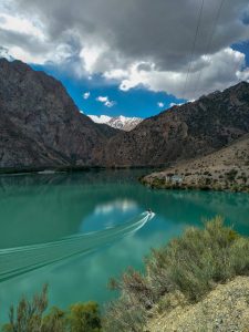 Iskanderkul meer Tadzjikistan