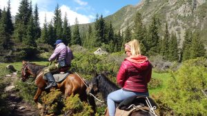 Trekking met paard Kirgizie