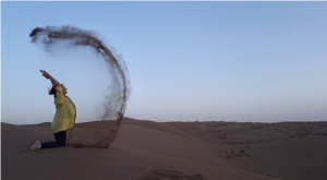 spelen in maranjab woestijn