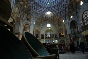 Architectuur bazaar kashan