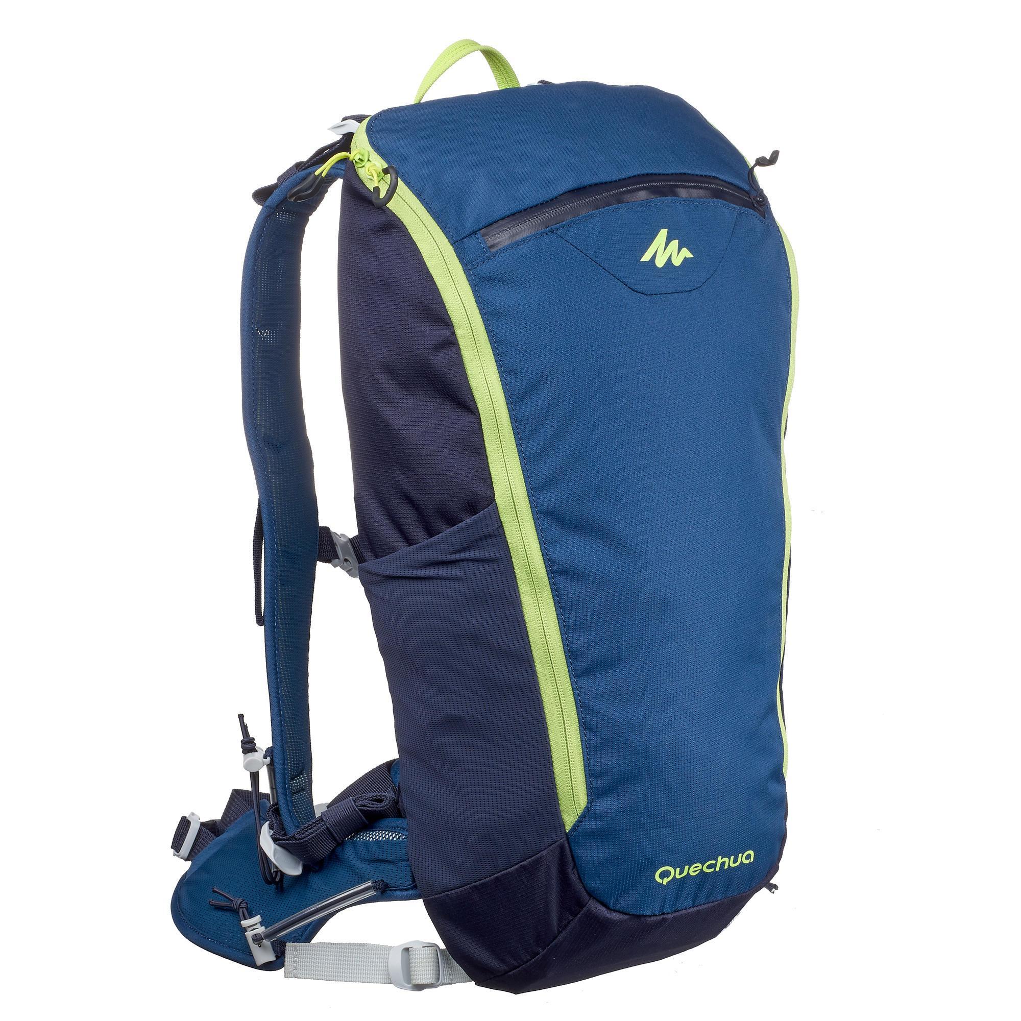 Rugzak-voor-fast-hiking-FH500-Helium-15-liter-blauw-geel