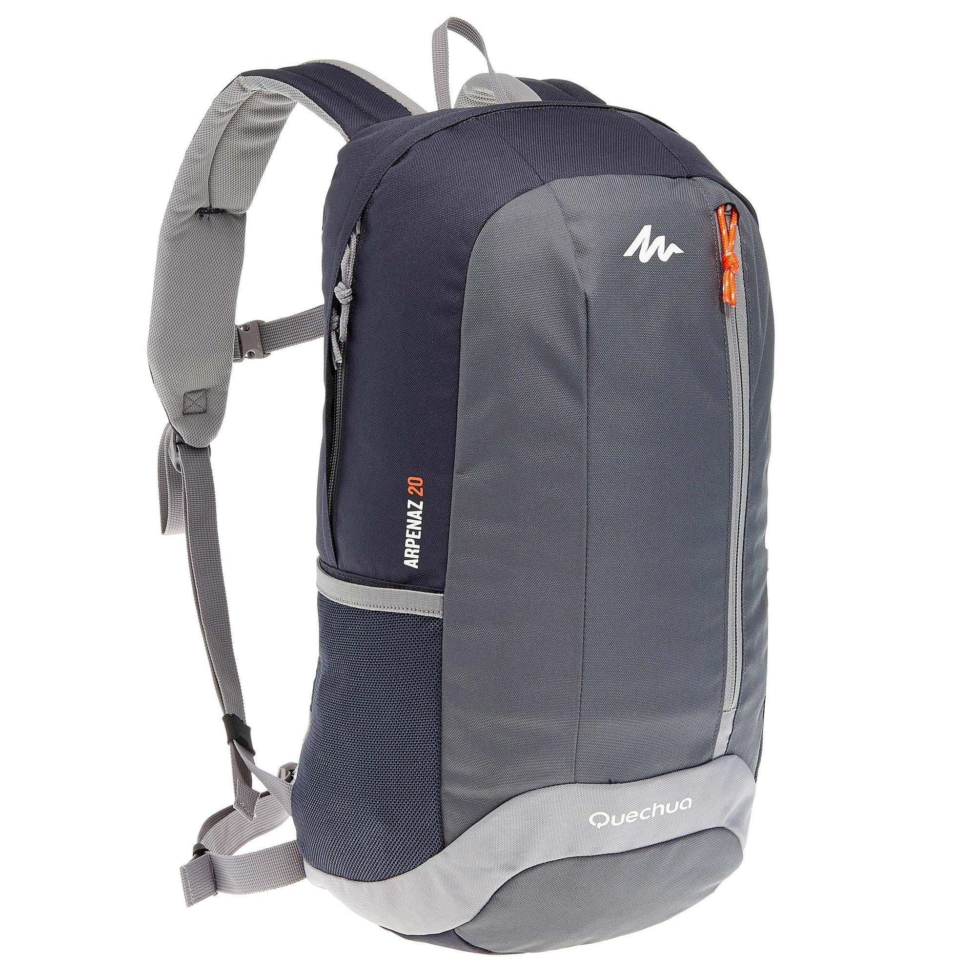 Wandelrugzak-NH100-20-liter-zwart-grijs