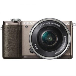 Sony A5100 bruin + 16-50mm Powerzoom (ILCE5100LT.CEC)