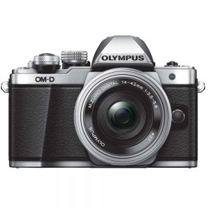 Olympus OM-D E-M10 mark II zilver + 14-42mm EZ zilver