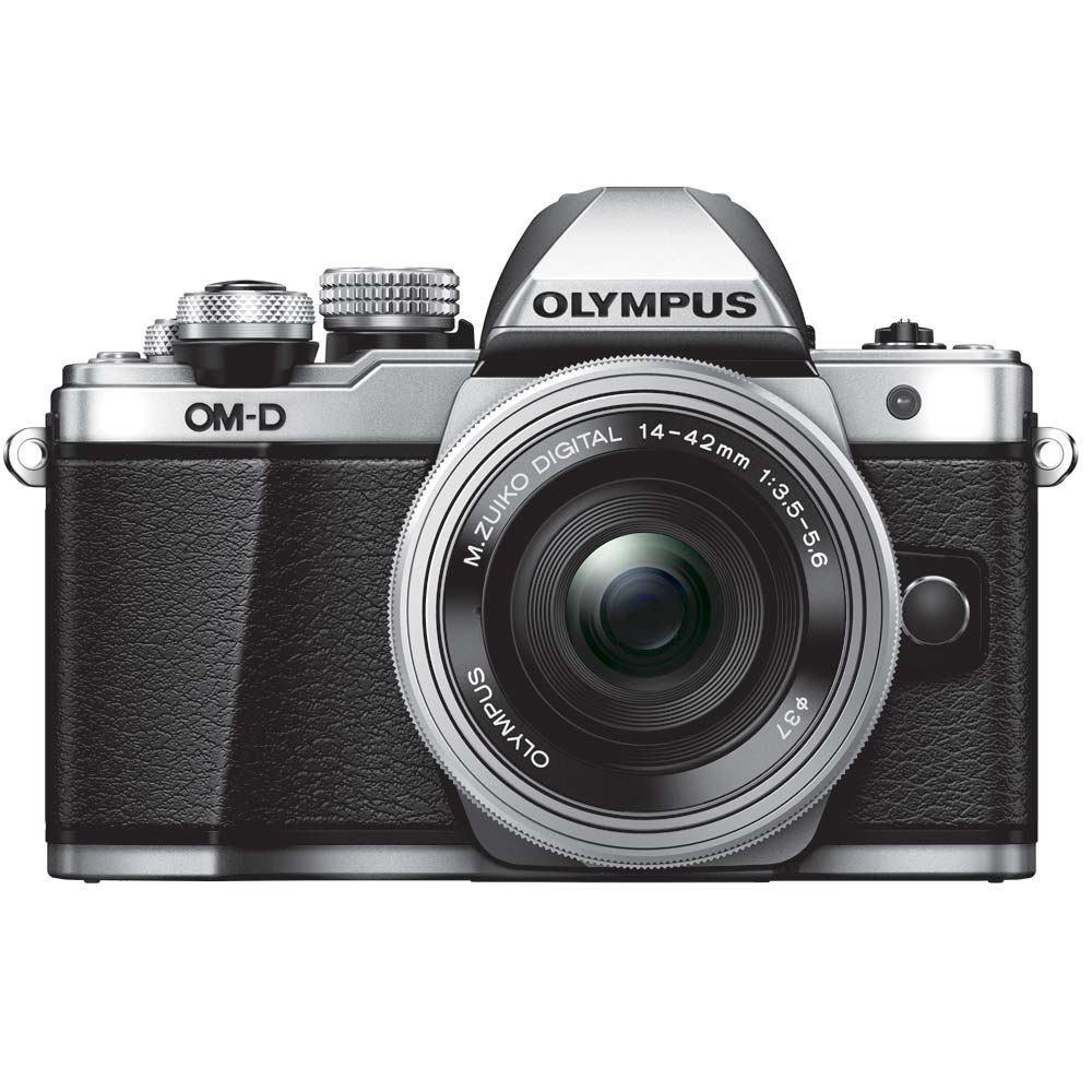 Olympus OM-D E-M10 mark II zilver + 14-42mm EZ zilver Olympus OM-D E-M10 mark II zilver + 14-42mm EZ zilver