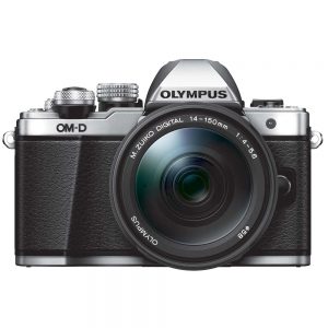 Olympus OM-D E-M10 mark II zilver + 14-150mm II ED zwart