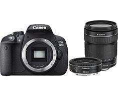 Canon EOS 700D + 18-135mm iS STM + 40mm F/2.8 STM