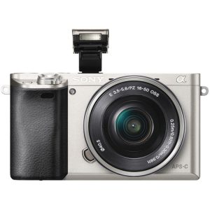 Sony A6000 zilver + 16-50mm powerzoom (ILCE6000LS.CEC)
