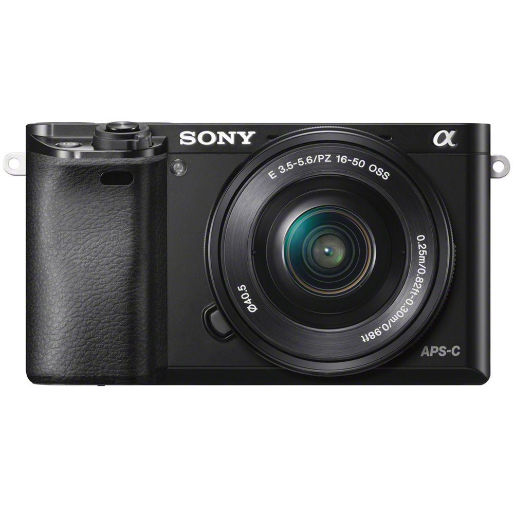 Sony A6000 grafietgrijs + 16-50mm f3.5-5.6 OSS zwart Outlet Sony A6000 grafietgrijs + 16-50mm f3.5-5.6 OSS zwart Outlet