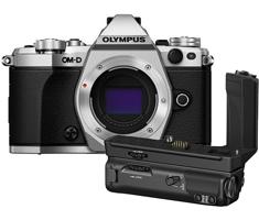 Olympus OM-D E-M5 Mark II zilver + HLD-8 Power Battery Holder