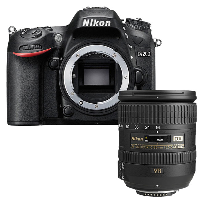 Nikon D7200 + 16-85mm VR Nikon D7200 + 16-85mm VR