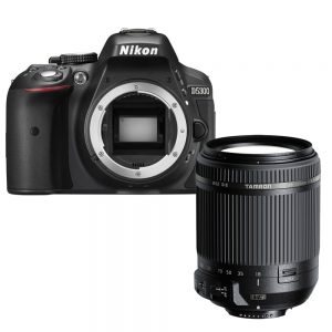Nikon D5300 zwart + Tamron 18-200mm Di II VC