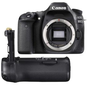 Canon EOS 80D + BG-E14 Batterijgrip
