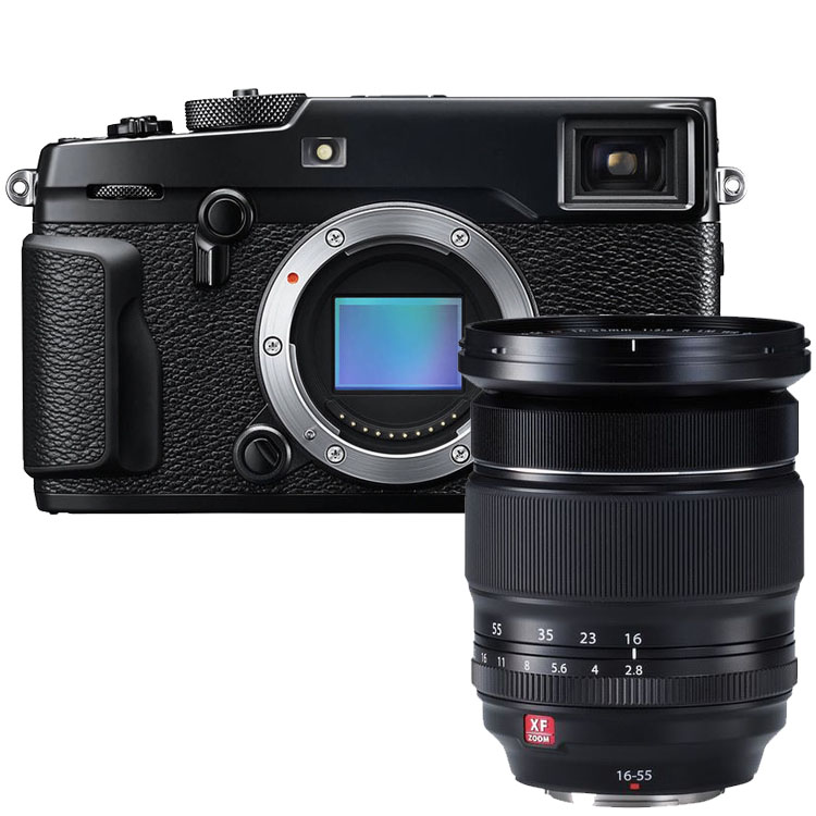 Fujifilm X-Pro2 zwart + 16-55mm F/2.8 R LM WR Fujifilm X-Pro2 zwart + 16-55mm F/2.8 R LM WR