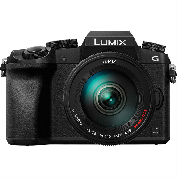Panasonic LUMIX DMC-G7 zwart + 14-140mm HD power O.i.S. zwart Panasonic LUMIX DMC-G7 zwart + 14-140mm HD power O.i.S. zwart