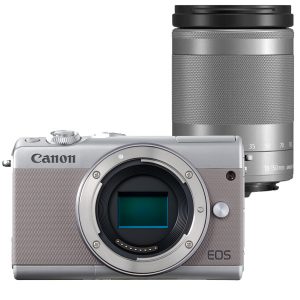Canon EOS M100 zilver + 18-150mm IS STM