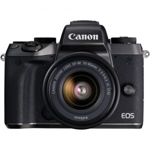 Canon EOS M5 + 15-45mm IS STM zwart