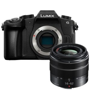 Panasonic LUMIX DMC-G80 zwart + 14-42mm HD II