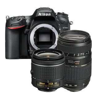 Nikon D7200 + 18-55mm VR + Tamron 70-300mm Di LD Macro
