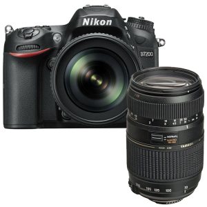 Nikon D7200 + 18-105mm VR + Tamron 70-300mm Di LD Macro