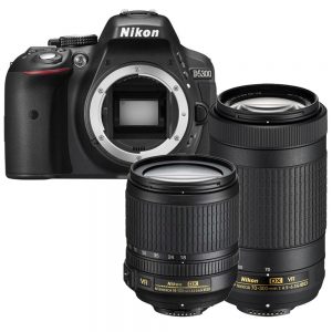 Nikon D5300 zwart + 18-105mm ED VR + AF-P 70-300mm VR