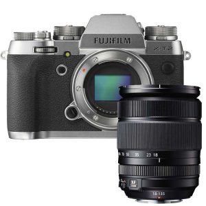 Fujifilm X-T2 graphite zilver + 18-135mm R OIS WR