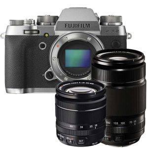 Fujifilm X-T2 graphite zilver + 18-55mm F/2.8-4.0 + 55-200mm F/3.5-4.8