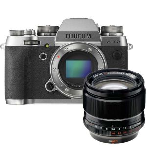 Fujifilm X-T2 graphite zilver + 56mm F/1.2 R APD
