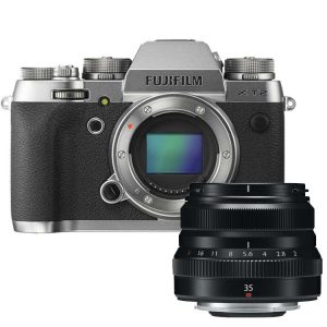 Fujifilm X-T2 graphite zilver + 35mm F/2.0 R WR