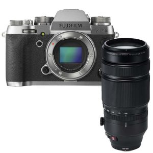 Fujifilm X-T2 graphite zilver + 100-400mm R LM OIS WR
