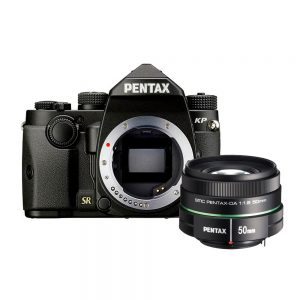 Pentax KP zwart + 50mm F/1.8 SMC DA