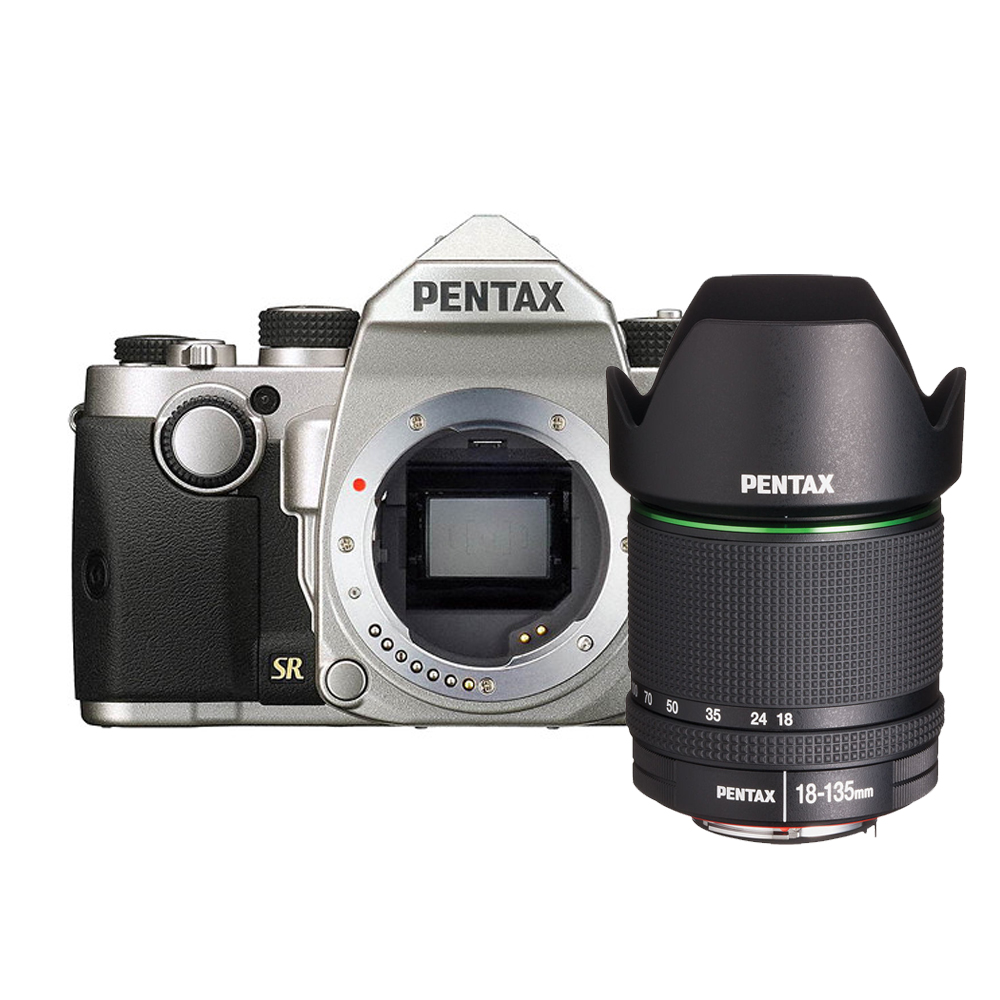 Pentax KP zilver + 18-135mm F/3.5-5.6 ED AL DC WR Pentax KP zilver + 18-135mm F/3.5-5.6 ED AL DC WR