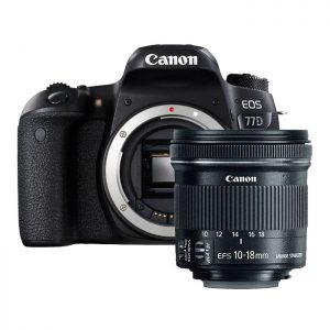 Canon EOS 77D + 10-18mm iS STM