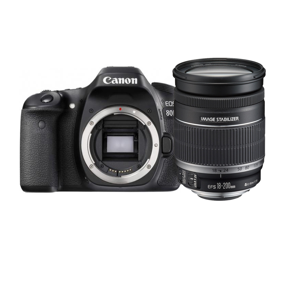 Canon EOS 80D + 18-200mm iS Canon EOS 80D + 18-200mm iS