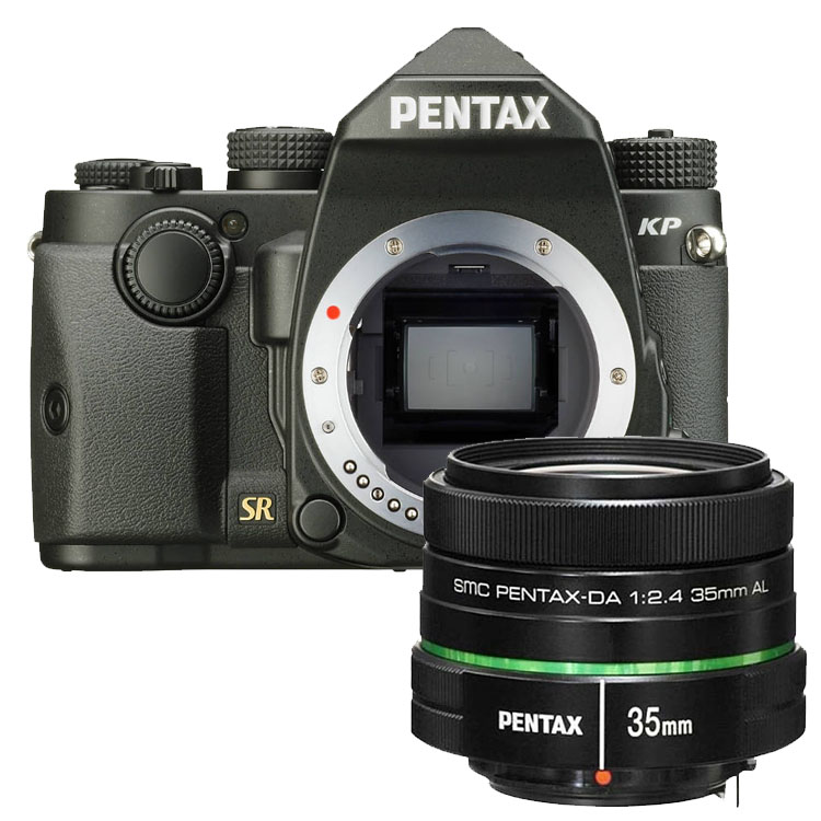 Pentax KP zwart + 35mm F/2.4 SMC DA Pentax KP zwart + 35mm F/2.4 SMC DA