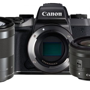 Canon EOS M5 + 15-45mm iS STM + 55-200mm iS STM