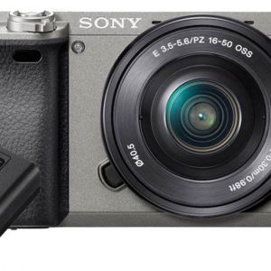 Sony A6000 grafietgrijs + 16-50mm Powerzoom + Accu