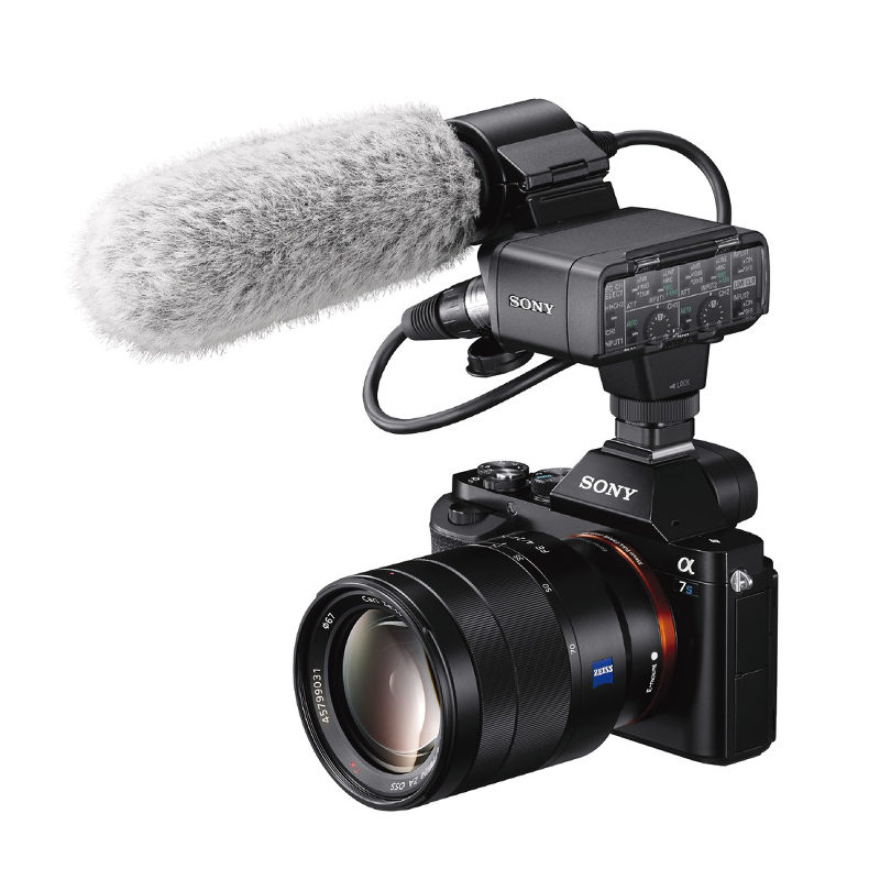 Sony A7S mark II + XLR-K2M Adapterset Plus Microfoon (ILCE7SM2XLRDI.EU) Sony A7S mark II + XLR-K2M Adapterset Plus Microfoon (ILCE7SM2XLRDI.EU)