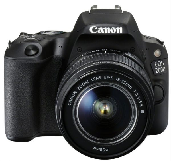 Canon EOS 200D zwart + 18-55mm DC III