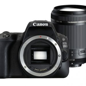 Canon EOS 200D zwart + Tamron 18-200mm Di II VC