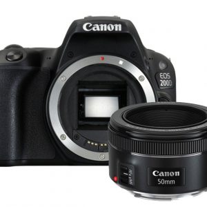 Canon EOS 200D zwart + 50mm F/1.8 STM