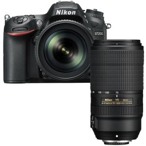 Nikon D7200 + AF-S 18-105mm VR ED + 70-300mm F/4.5-5.6E ED VR