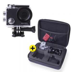 Salora ACE500 Ultra HD Action cam + GRATIS Roadpack