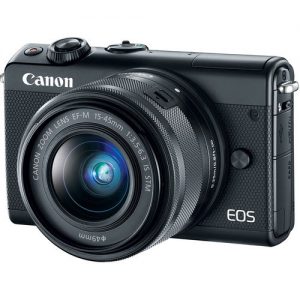 Canon EOS M100 zwart + 15-45mm IS STM