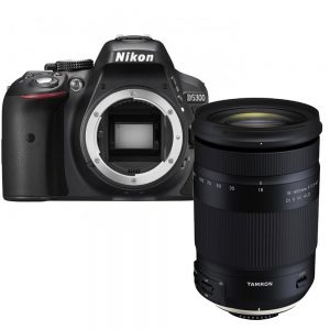 Nikon D5300 zwart + Tamron 18-400mm Di II VC HLD