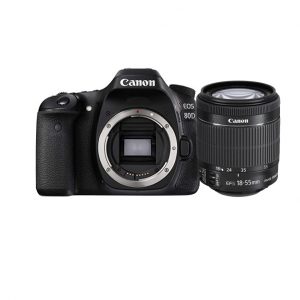 Canon EOS 80D + 18-55mm iS STM compact