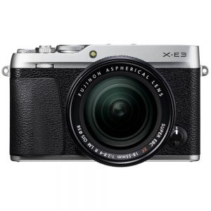 Fujifilm X-E3 zilver + XF 18-55mm F/2.8-4.0 R LM OIS zwart