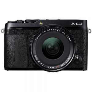 Fujifilm X-E3 zwart + XF 14mm F/2.8