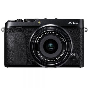 Fujifilm X-E3 zwart + XF 18mm F/2.0